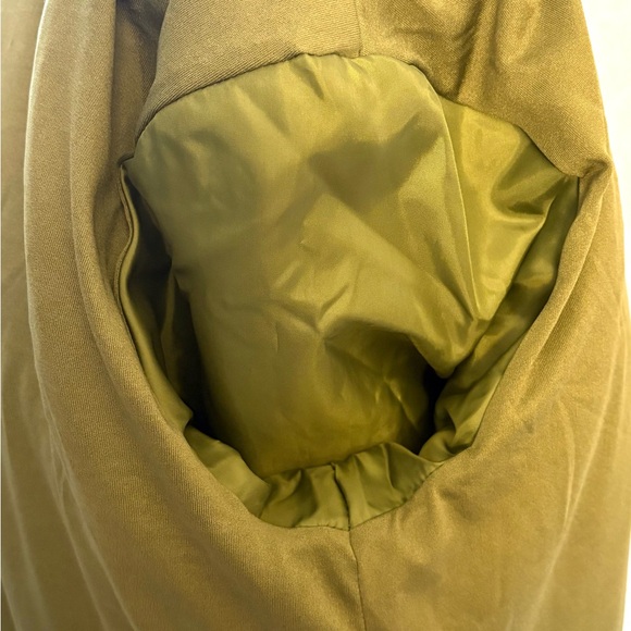 H&M Olive Green Sherpa Fleece Jacket - Picture 9 of 11